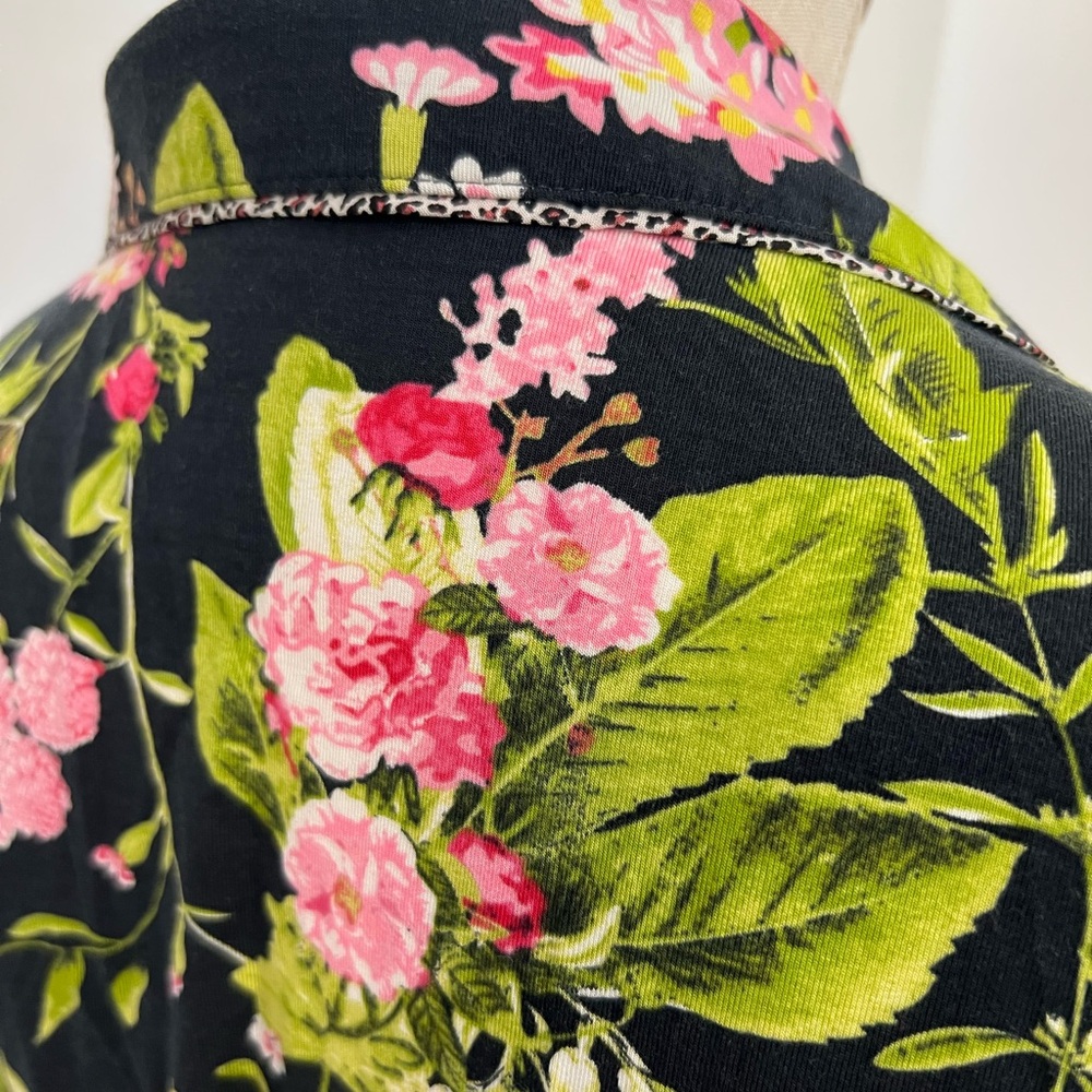 Victoria's Secret Black Floral Pajama Set - Picture 7 of 15